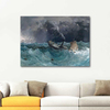 Steamship Marianne in Storm on the Black Sea by Thomas Ender as Fine Art Print