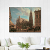 Stephens Cathedral by Rudolf Ritter von Alt as Fine Art Print