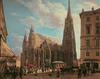 Stephens Cathedral by Rudolf Ritter von Alt