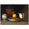 Still Life - Strawberries, Nuts by Raphaelle Peale as Art Print