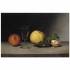 Still Life with Apples, Sherry and Tea Cake by Raphaelle Peale as Art Print