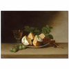 Still Life with Cake by Raphaelle Peale as Art Print