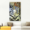 Still Life With Flowers by Juan Gris as Fine Art Print