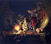 Still Life with Fruit by Blaise Alexandre Desgoffe