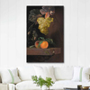 Still Life with Fruit, Lizard and Insects by Ottmar Elliger as Fine Art Print