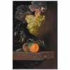 Still Life with Fruit, Lizard and Insects by Ottmar Elliger as Fine Art Print