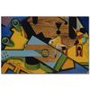 Juan Gris Gitarlı Natürmort Kanvas Tablo