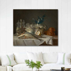 Still Life with Mackerel by Anne Vallayer Coster as Fine Art Print