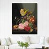 Still life with Peonies and a Glass of Wine by Edvard Ladell as Fine Art Print