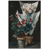 Alfred Stevens Saksılarda Sardunyalar Kanvas Tablo