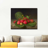 Still Life with Strawberries by William Hammer as Art Print