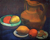 Paula Modersohn Becker Toprak Kaplı Natürmort Kanvas Tablo
