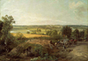 Stour Valley and Dedham Church by John Constable as Art Print
