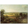Stour Valley and Dedham Church by John Constable as Art Print