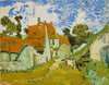 Street in Auvers-sur-Oise by Vincent van Gogh as Fine Art Print