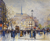 Eugene Galien-Laloue Paris Caddeleri Kanvas Tablo