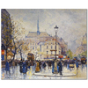 Eugene Galien-Laloue Paris Caddeleri Kanvas Tablo