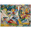 Wassily Kandinsky Kompozisyon 02 için Etüd Kanvas Tablo