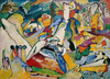 Wassily Kandinsky Kompozisyon 02 için Etüd Kanvas Tablo