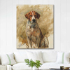 Study of a Hound by John Emms as Fine Art Print