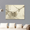 Study of a Warship's Prow by Claude Joseph Vernet as Art Print