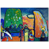 Study On Improvisation No 2 by Wassily Kandinsky as Art Print