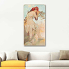 Alphonse Mucha Yaz Kanvas Tablo