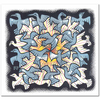 Maurits Cornelis Escher Güneş ve Ay Kanvas Tablo