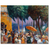 William Glackens Marne'de Pazar Günü Kanvas Tablo