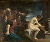 Guercino Susanna ve İhtiyarlar Kanvas Tablo