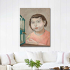 Tadeusz Makowski Girl with a Canary Art Print