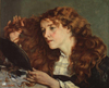Gustave Courbet Güzel İrlandalı Kız Kanvas Tablo