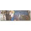 Gustav Klimt Beethoven Freskinden Kanvas Tablo