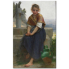 The Broken Pitcher by William Adolphe Bouguereau