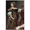 The Cello Player by Gustave Jean Jacquet