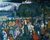 Wassily Kandinsky Renkli Yaşam Kanvas Tablo