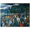 Wassily Kandinsky Renkli Yaşam Kanvas Tablo
