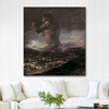 The Colossus The Giant by Francisco de Goya as Fine Art Print
