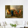 The Continence of Scipio by Nicolas Poussin as Art Print