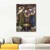 The Danaides by John William Waterhouse as Art Print