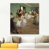 The Dance Class by Edgar Degas as Art Print