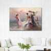 The Dance of the Nymphs by Edouard Bisson as Fine Art Print