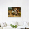 The Day's Catch by Arthur John Elsley as Art Print
