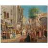 The Departure Of The Mahmal From Cairo by Leonardo de Mango as Art Print