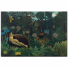 Henri Rousseau Rüya Kanvas Tablo