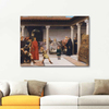 Sir Lawrence Alma Tadema Clovis'in Çocuklarının Eğitimi Kanvas Tablo