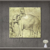 The Elephant Hanno by Raphael as Art Print