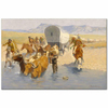 The Emigrants by Frederic Remington as Art Print