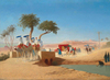 The Empress Eugenie Visiting the Pyramids by Charles Theodore Frere as Fine Art Print