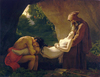 Anne Louis Girodet Atala'nın Cenazesi Kanvas Tablo
